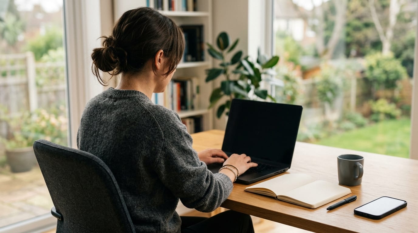 Realistic desk workflow for reviewing crypto alerts before action